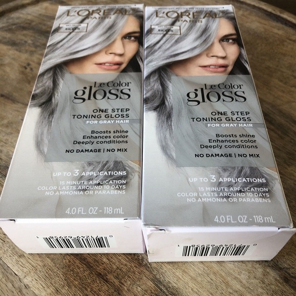 L'Oréal | Hair | Loreal Hair Color Dye Paris Le Color Gloss Silver ...